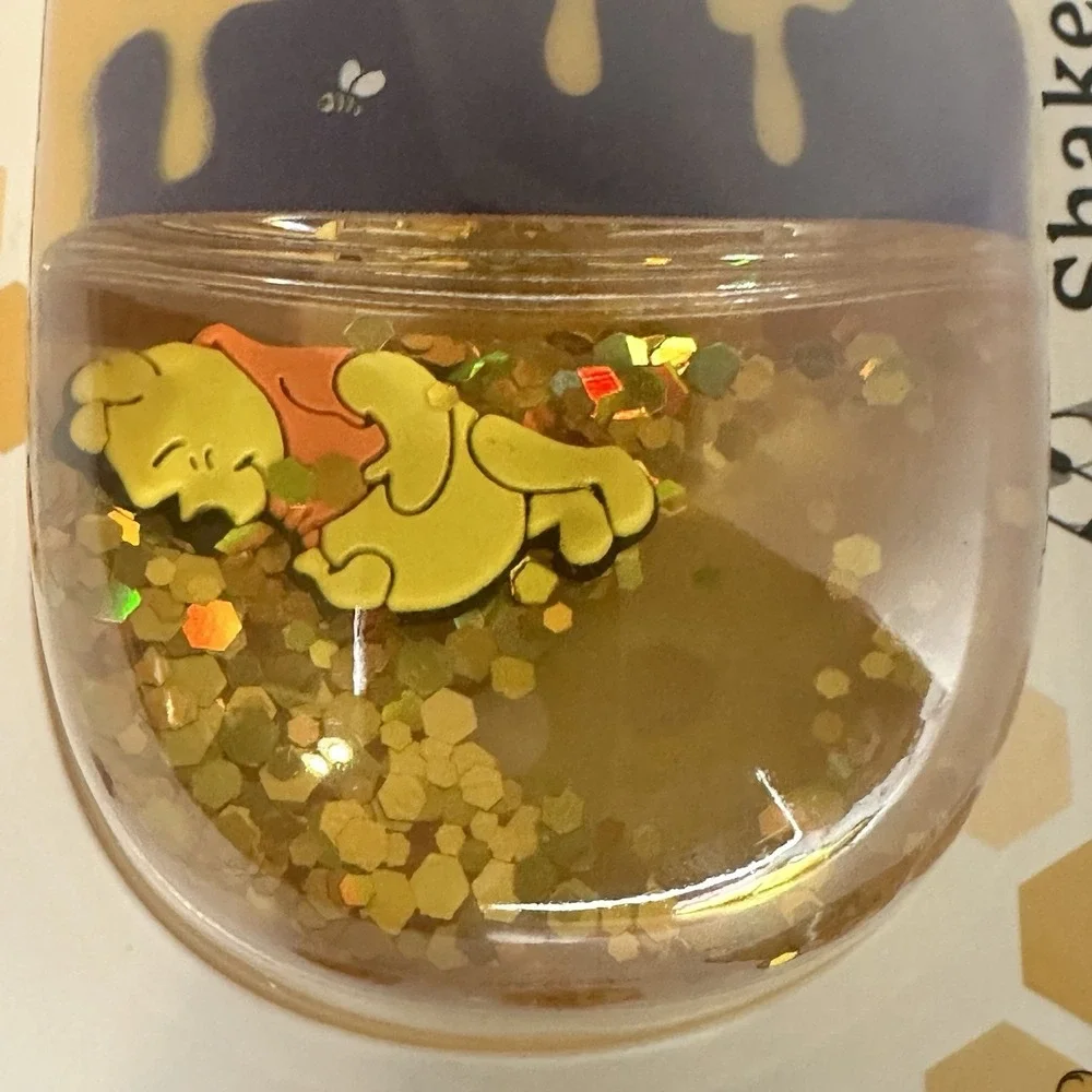 Disney Winnie The‎ Pooh Water Glitter Wireless Mouse USB Receiver New